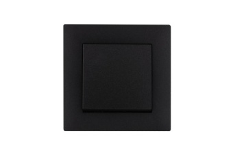 Выключатель 1-клав. Karea RIZZ STAR чер. Makel 88054001