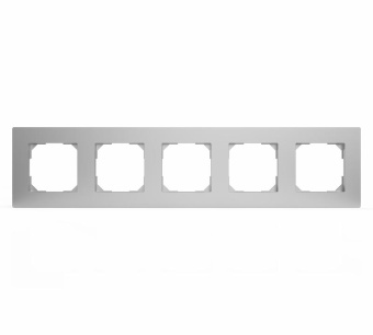 Рамка 5-м Pixel алюм. TOKOV ELECTRIC TKE-PX-RM5-C03