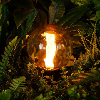 Лампа светодиодная филаментная Loft 271 G125FCE 4Вт 1800К E27 Voltega 8545