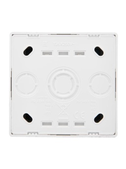 Выключатель 1-кл. ОП LETO с индикацией бел. LEZARD 752-0200-111