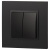 Выключатель 2-кл. СП Elegance 14-1104-05 10А IP20 250В 10AX механизм антрацит Эра Б0034234