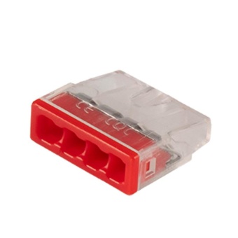 Клемма монтажная нажимного соединения PTC-4P 2273-204 450В 32А 0.14-4.0кв.мм JazzWay 5051034