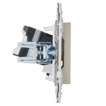 Розетка компьютерная RJ45 кат.5E SKANDY SK-K01B беж. IEK SK-K10-1-K10