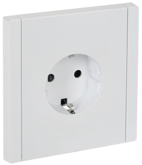 Розетка СП FORTE&PIANO FP213 16А с заземл. защ. шторки безвинт. крепл. бел. IEK FP-R14-16-1-K01