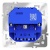 Розетка 1-м СП S70 16А с USB A+A с заземл. защ. шторки механизм бел. матов. Voltum VLS040402 Розетка 1-м СП S70 16А с USB A+A с заземл. защ. шторки механизм бел. матов. Voltum VLS040402