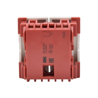 Выключатель 2-кл. 2мод. СП 10А IP20 ВК1-22-00-П бел. PRIMER IEK CKK-40D-VD2-K01
