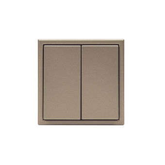 Переключатель 2-кл. ArtGallery (сх. 6/2) 10AX механизм шампань SE GAL000565