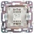 Выключатель 1-кл. SKANDY 10А SK-V07Bl с индикацией черн. IEK SK-V10-1-10-K02