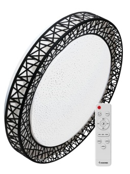 Светильник светодиодный PREMIUM Loft-B 120Вт 230В 3000-6500К 9600лм IP40 490х100мм настенно-потолочный управляемый с пультом ДУ КОСМОС KSLofB120W