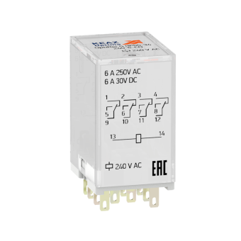 Реле промежуточное OptiRel G RP55-34-240-6-CO/TIL КЭАЗ 281117