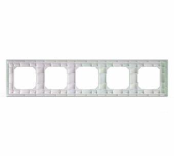 Рамка 5-м Pixel перламутр. TOKOV ELECTRIC TKE-PX-RM5-C04