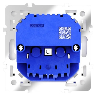 Розетка 1-м СП S70 16А с USB A+A с заземл. защ. шторки механизм кашемир Voltum VLS040403