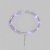 Гирлянда светодиодная Роса 2м 20 LED фиолет. IP20 2хАА (в комплект не входят) Neon-Night 302-057