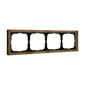 Рамка 4-м ArtGallery Pure метал. латунь SE GAL312204