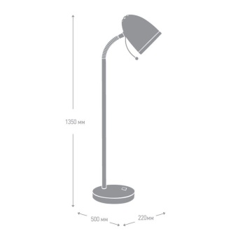 Светильник KD-309 напол. C01 бел. Camelion 11483