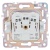 Розетка 1-м SKANDY 16А IP44 с заземл. защ. шторки с крышкой SK-R11W арктич. бел. IEK SK-R16-16-44-K01