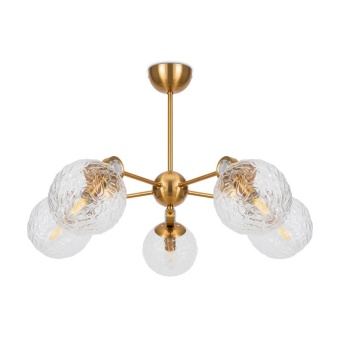 Светильник Mellow 40Вт E14х5 IP20 подвесной Freya FR5264PL-05BS