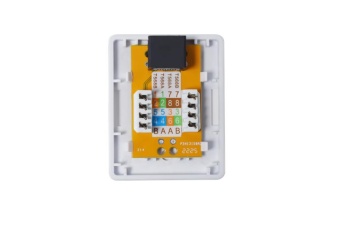 Розетка компьютерная 8P8C (RJ45) UTP кат.5E 1 порт TOKOV ELECTRIC TKE-SMB-8P8C-1P-UTP