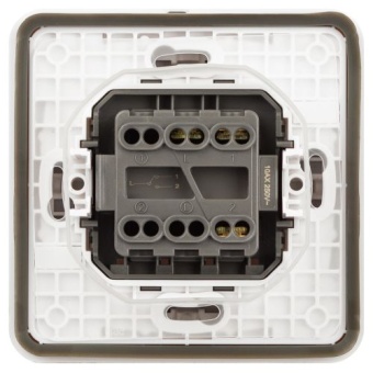 Переключатель Эксперт 11-1523-01 IP55 10АХ-250В СУ бел. Эра Б0063300