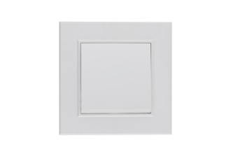 Выключатель 1-клав. Karea LINE STAR жемчуж. Makel 86100001