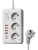 Удлинитель с сетевым фильтром 3х5м 10А 4USB + 2USBC 2500Вт ПВС 3х1 прямоуг. бел. КОСМОС FKsmPR-5m-3g(W)USB Удлинитель с сетевым фильтром 3х5м 10А 4USB + 2USBC 2500Вт ПВС 3х1 прямоуг. бел. КОСМОС FKsmPR-5m-3g(W)USB