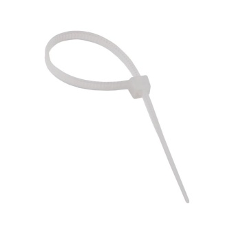 Хомут кабельный PCT 2.5х100-100WH 2.5х100 PA6.6 бел.(уп.100шт) JazzWay 5053526