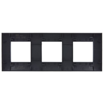 Рамка 3-м SKANDY SK-F03G графит IEK SK-M32-K53