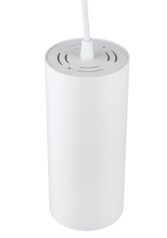 Светильник светодиодный ДСО AS 30 C 27 VW 930 1.1M WH 90х250мм 30Вт 3000К IP20 подвесной в компл. с тросом 1.1м бел. Русский Свет 11023023265