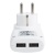 Адаптер питания 220В + 2 USB RX-17 Rexant 11-6017