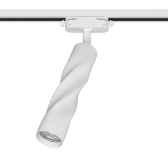 Светильник трековый поворотный ARTLINE 55х55х200 GU10 230В алюм. 2.6кв.м бел Ritter 59931 3