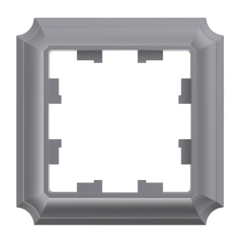 Рамка 1-м AtlasDesign Antique сталь SE ATN100901