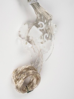 Гирлянда "Занавес" ICLLDM300W-C 300LED LED 3х3м 8режимов IP20 бел. SHLights 4690601054357