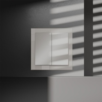 Переключатель перекрестный 2-кл. СП S70 10А механизм кашемир Voltum VLS020503