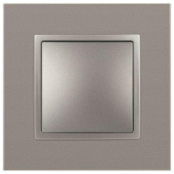 Переключатель Elegance 14-1103-16 250В 10АХ титан Эра Б0065792