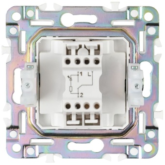 Выключатель проходной 1-кл. SKANDY 10А SK-V02B беж. IEK SK-V12-0-10-K10