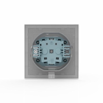 Розетка 1-м СП Pixel IP44 с заземл. с крышкой механизм бел. TOKOV ELECTRIC TKE-PX-R1ZSW1-C01-IP44