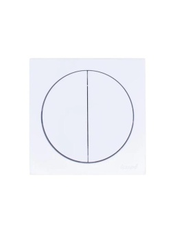 Выключатель 2-кл. СП OSEN 10А IP20 механизм бел. LEZARD 743-0288-101