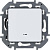 Механизм переключателя 1-кл. Inspiria 10А IP20 250В 10AX с подсветкой / индикацией бел. Leg 673660