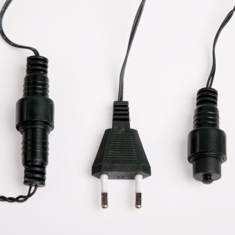 Гирлянда светодиодная "Шарики" 5м d30мм 25LED RGB 6Вт 220-240В IP20 провод ПВХ темн. зел. Neon-Night 303-569