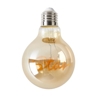 Лампа светодиодная филаментная Loft 271 G80 3Вт 2400К E27 Voltega 8583