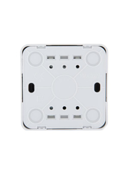 Переключатель проходной 1-кл. 1п ОП Viola 10А IP20 бел. LEZARD 751-0200-105