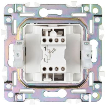 Выключатель 1-кл. SKANDY 10А SK-V07B с индикацией беж. IEK SK-V10-1-10-K10