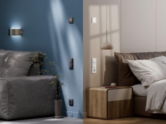 Выключатель 1-кл. AtlasDesign Smart 10А (сх. 1) L+N с подсветкой Zigbee механизм карбон SE ATN001013Z