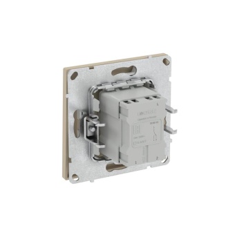 Переключатель 1-кл. KANT ванильн. марципан DKC 7015113