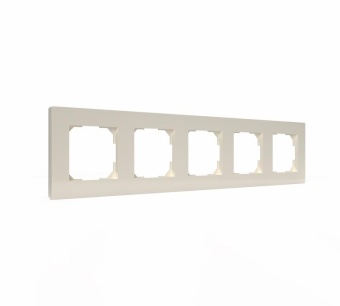 Рамка 5-м Pixel беж. TOKOV ELECTRIC TKE-PX-RM5-C02