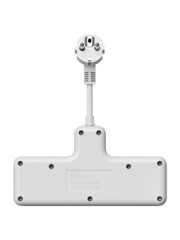 Удлинитель с сетевым фильтром 3х0.3м 10А 2USB + 1USBC 2500Вт ПВС 3х1 компакт бел. КОСМОС FRKsm0.3m-3g(W)USB