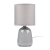 Светильник настольный JH2-02-gy E14 IP20 130х130х255мм керамика; ткань; PVC-пластик сер. JazzWay 5062320 Светильник настольный JH2-02-gy E14 IP20 130х130х255мм керамика; ткань; PVC-пластик сер. JazzWay 5062320