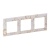 Рамка 3-м Valena Life универсальная ампир бел. Leg 754103