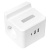 Удлинитель "Куб" 2х1.3м USB + 2Type C с быстрой зарядкой подставкой под телефон и ночником 1кв.мм EKF UBA-CUB-2-FC Удлинитель "Куб" 2х1.3м USB + 2Type C с быстрой зарядкой подставкой под телефон и ночником 1кв.мм EKF UBA-CUB-2-FC