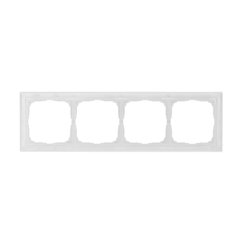 Рамка 4-м ArtGallery Pure матов. органич. стекло бел. SE GAL330104